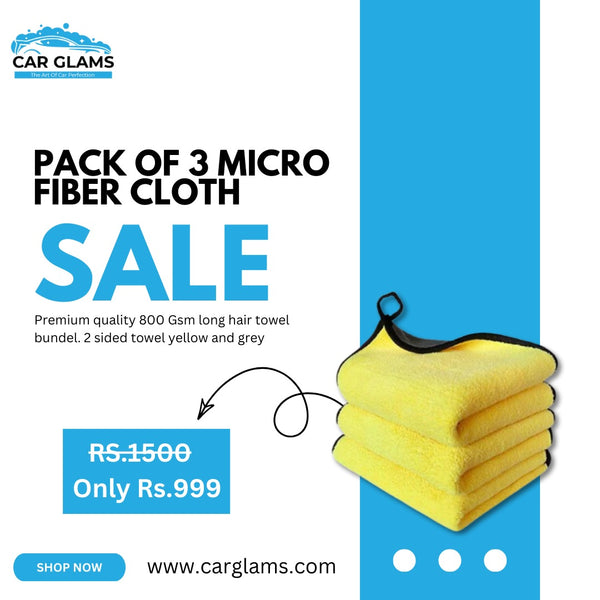Micro Fiber Double Towel 3 in 1 bundel
