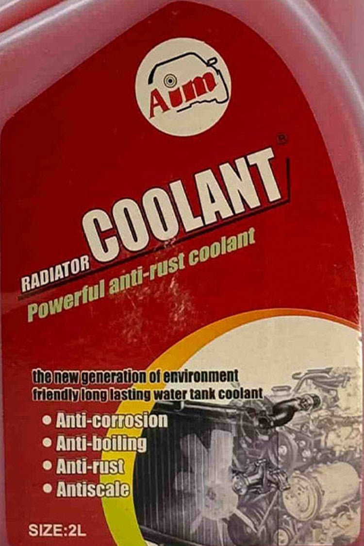 Aim Anti Rust Radiator Coolant Red 4 LITER – CAR GLAMS